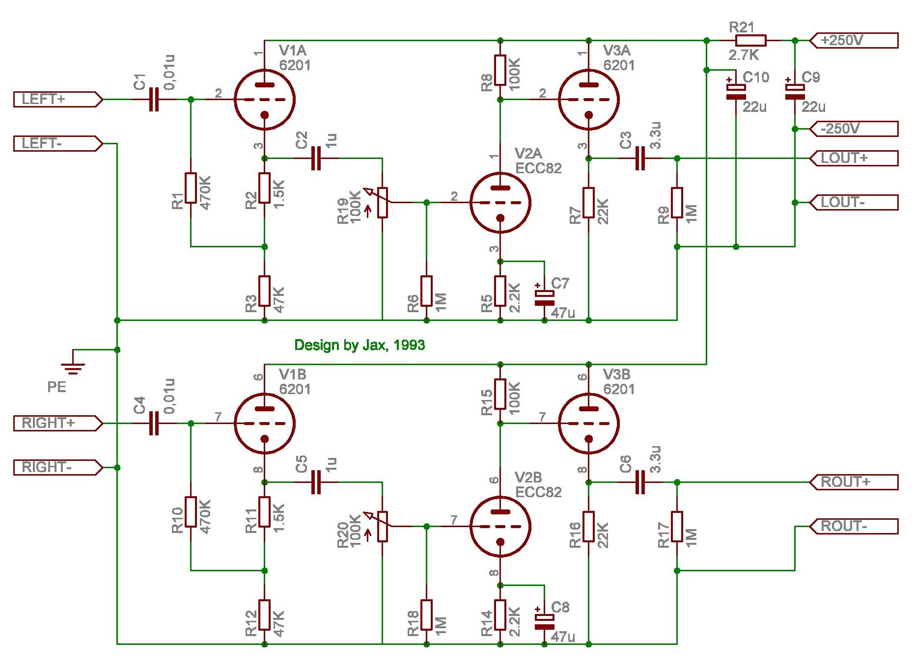 picture of the line preamplifier